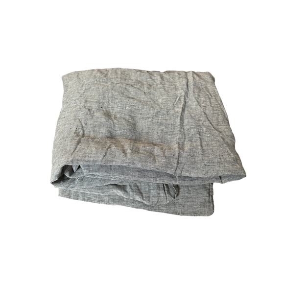 Brooklinen Linen Grey Flat Sheet King/Cal King - Picture 1 of 8